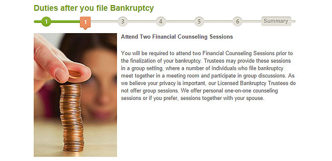 How to File Bankruptcy Step 2