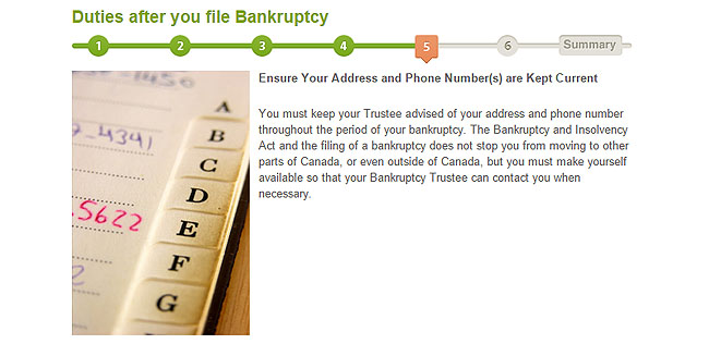 How to File Bankruptcy Step 5