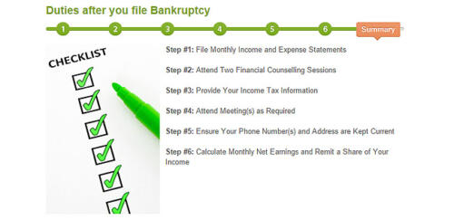 How to File Bankruptcy Step 7